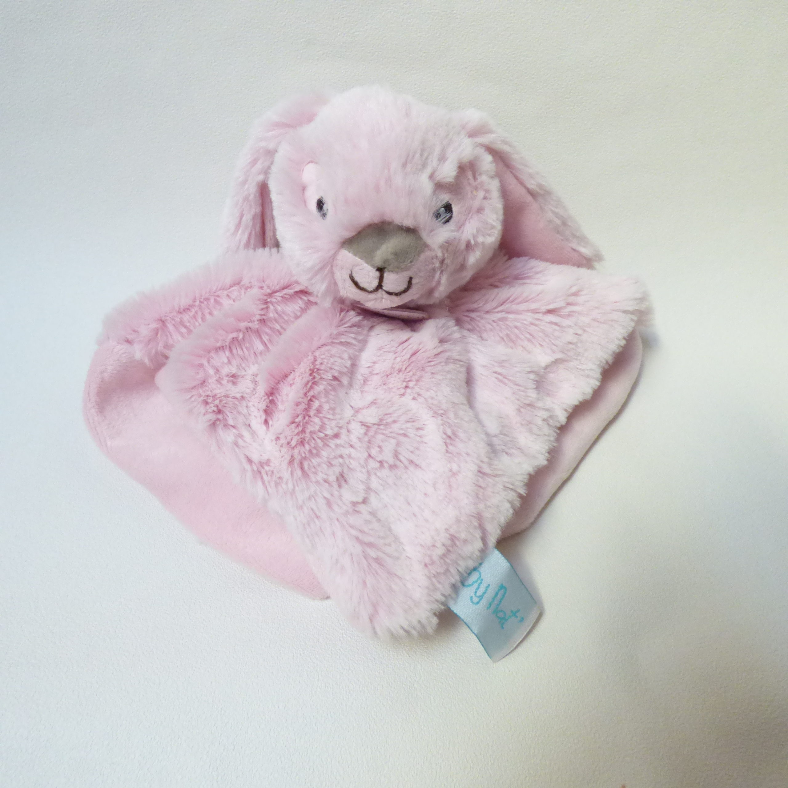 doudou lpin plat rose guimauve babynat